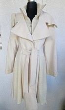 Zone Bleue Cream Coat Sz T2  NWT 