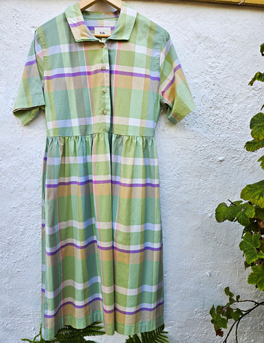 Folk petra checked shirt dress - petra,