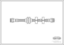 Front axle 19031575 brake hose - front,