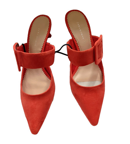 New zara size mules suede - new,