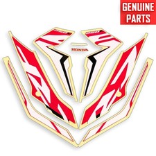 Sticker Fairing Front Rear Red