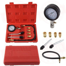 Car Engine Compression Tester Kit Petrol Diesel Gauge Tool with Case