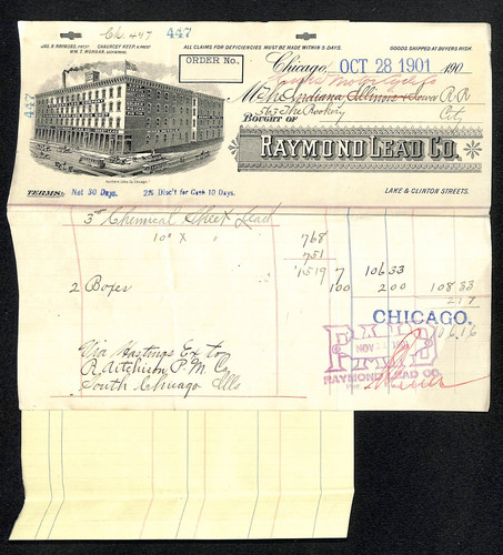 Raymond lead 2 1901 - co.,