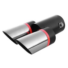 Twin Exhaust Tip Trim Pipe