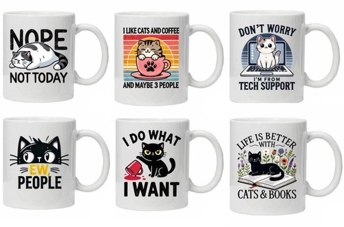 Funny mug cats hilarious - funny,
