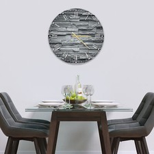 Premier Range Glass Wall Clock