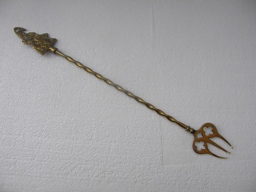 Antique brass punch - antique,