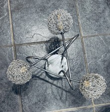 Next Silver Chrome Ceiling Light