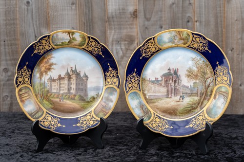 Pair rare sevres french - of,