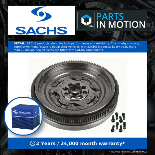 Dual mass flywheel - mass, fits