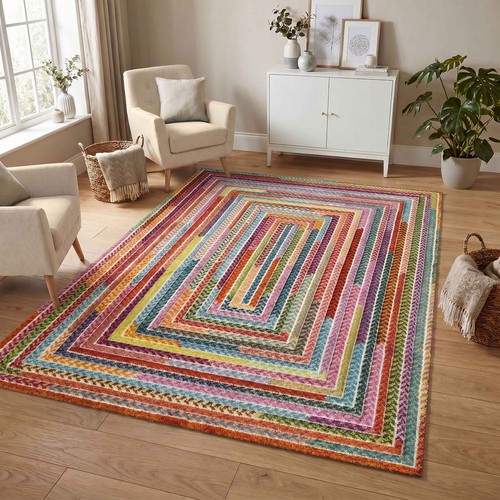 Rainbow modern living room - rainbow,