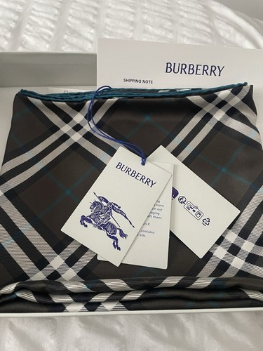 Burberry silk scarf bnwt - scarf, in