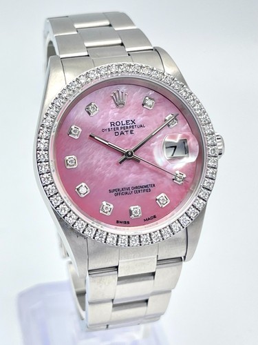 Rolex oyster date 34mm 15210 - rolex,