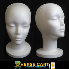 Female Foam Mannequin Head