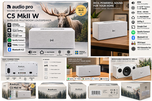 Audio pro mkii wireless - audio,