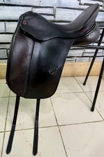 17 1/2” Wide Albion SLK Ultima Dressage Saddle - Brown