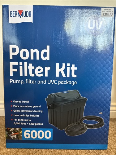 Bermuda pond filter - pond, filter,