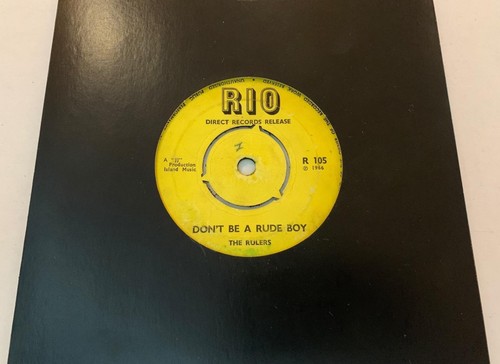 Rulers don rude boy - rulers, don't