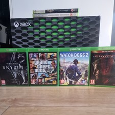 Microsoft Xbox Series x 1TB Black Console Boxed  with 6 Games. Date made Feb2025