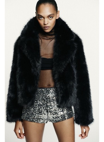 Zara women faux - zara, jacket