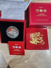 1oz 999 Fine Silver Mickey