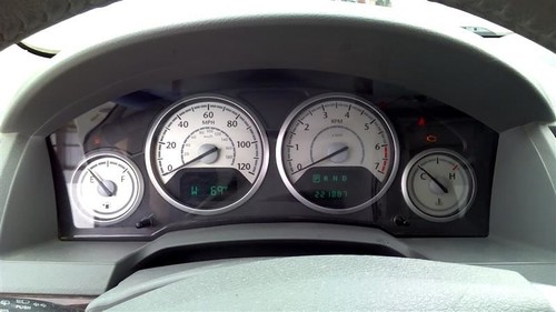 Speedometer cluster silver - cluster,