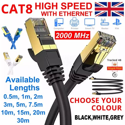 Ethernet cable rj45 cat8 - rj45,