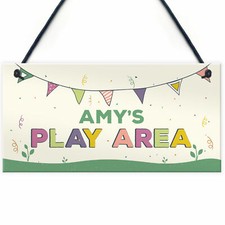 Childs Play Area Sign