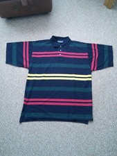 Vintage mod men's polo shirt from a collection of 1970s clothing XL 48" chest