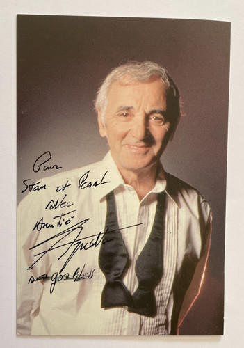 Charles aznavour singer - aznavour,