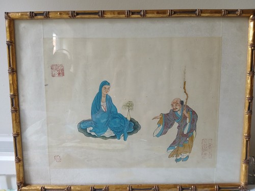Antique chinese painting - ,