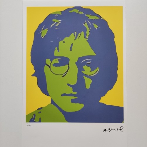 Andy warhol signed lithograph - warhol,