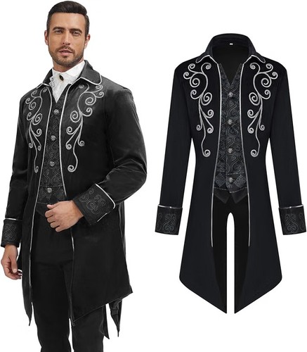 Mens gothic steampunk jacket - mens,