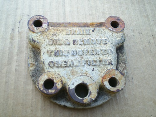 Sump filter cover possibly