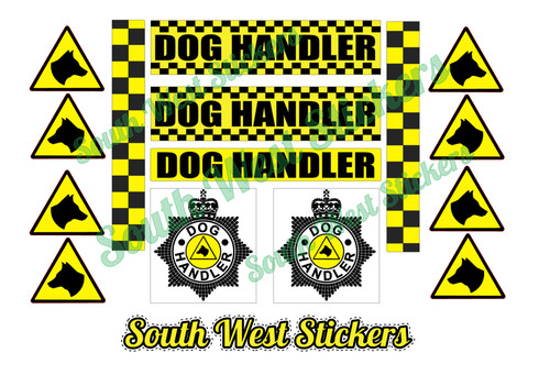 Dog handler magnet magnetic - dog,