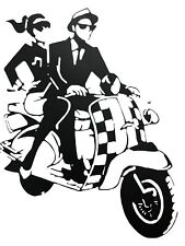 5” Ska Scooter Shaped Vinyl