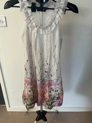 Tsega floral ruffle neck - floral,