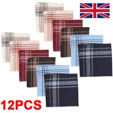 Men'S Handkerchiefs 12 Pack