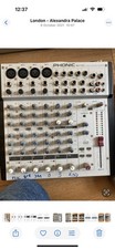 Phonic MU1202 12-input 2-bus mic/line mixer. 