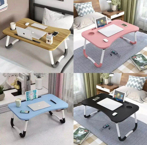 Folding laptop stand bed table - laptop,