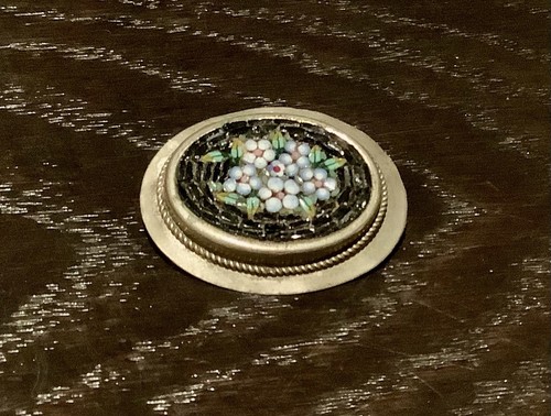 Vintage micro mosaic italian - vintage,