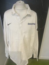 Men’s Nike Vintage Rugby  Shirt Says Xxl Deloitte Graphic Gc
