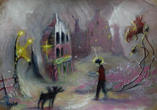 Vast country surreal acrylic - vast,