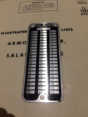 Mod record - mod, (modification)