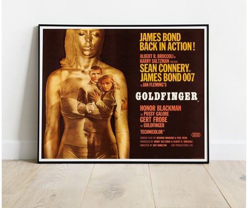 Goldfinger photo poster up - /,