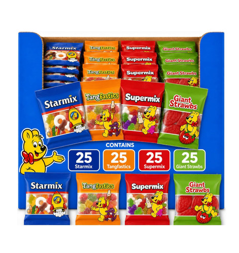 Haribo 100 mini bags - bags, megabox