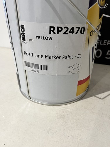 Yellow chlorinated rubber - yellow,
