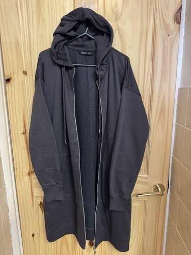 Ladies longline zipped hoodie - ladies,