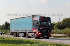 Truck Photo DAF XF 105 Super Space Cab Tarpaulin Semi Truck Ukraine Blue EEV 510 #l5qi