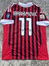 Zlatan Ibrahimovic Signed AC